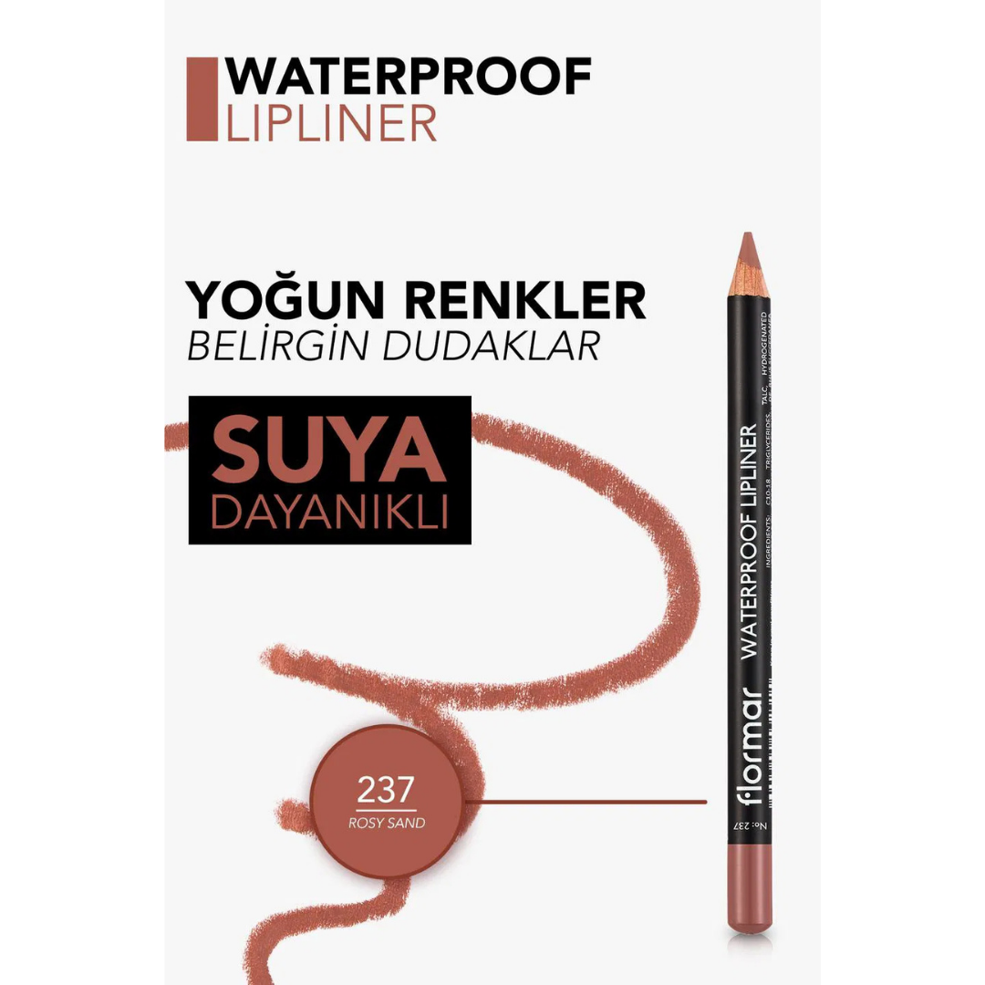 Flormar Waterproof Lipliner no:237
