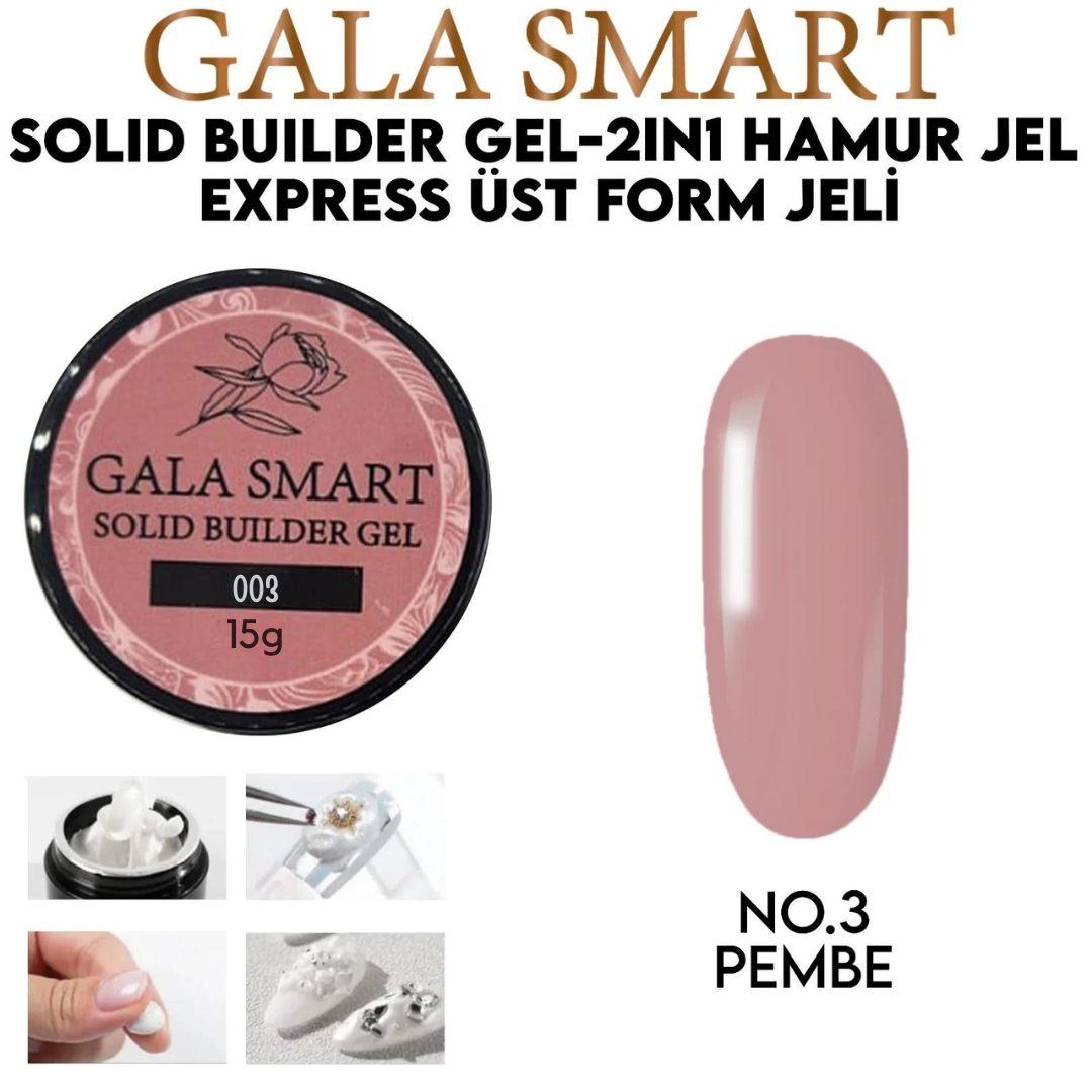 Gala Smart Solid Builder Gel 15gr. 003