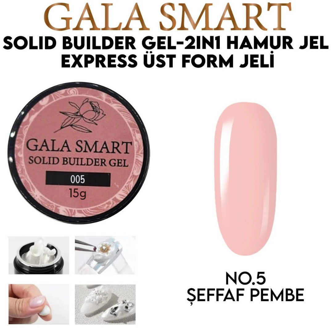 Gala Smart Solid Builder Gel 15gr. 005