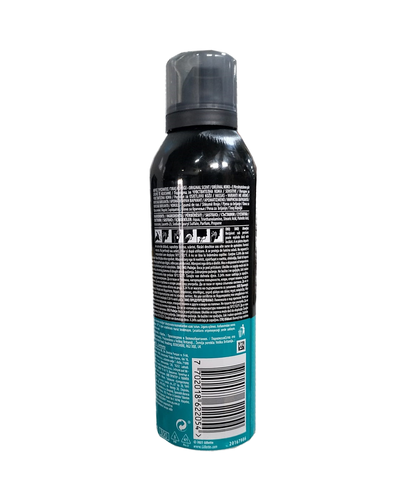 Gillette Köpük 200ml. Original