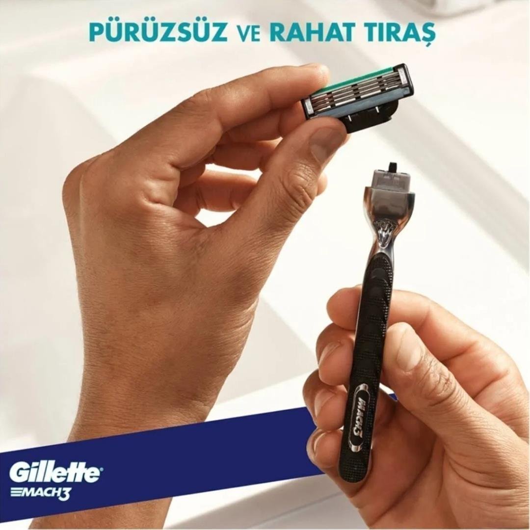Gıllette Mach3 2'Li Yedek Tıraş Bıçağı