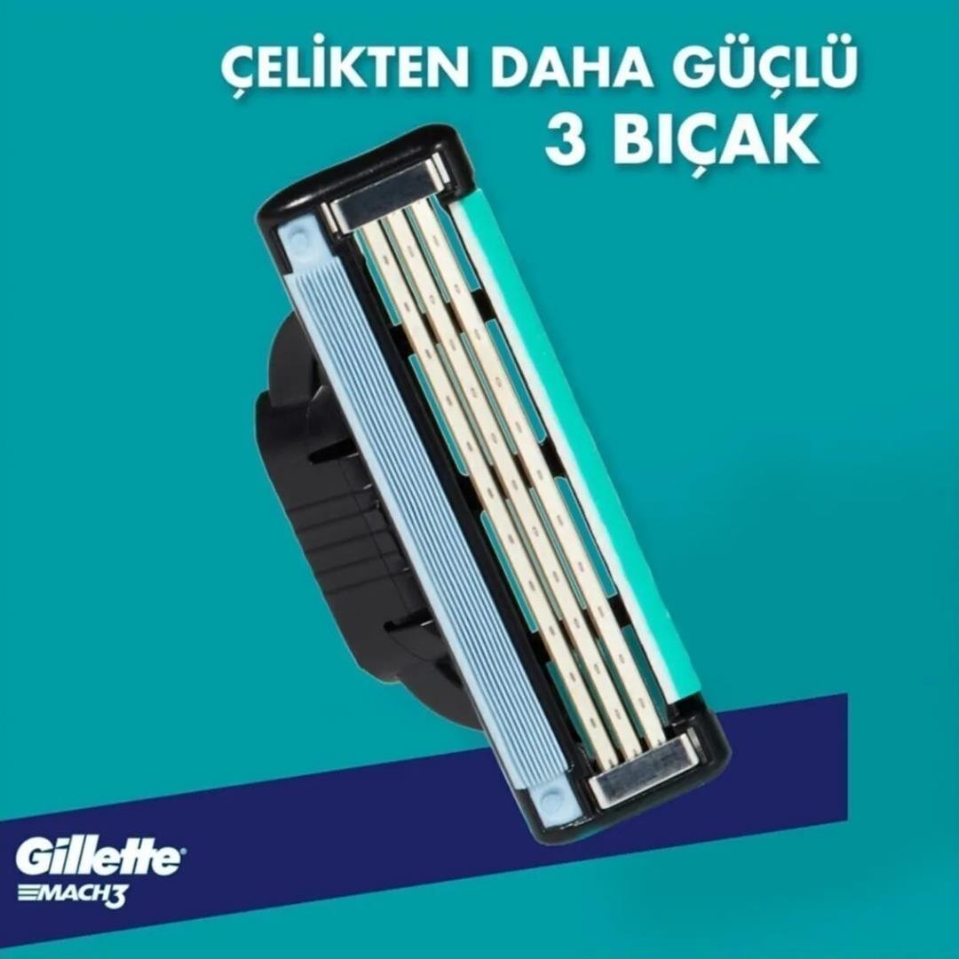 Gıllette Mach3 2'Li Yedek Tıraş Bıçağı