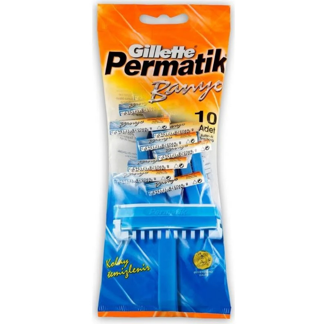 Gillette Permatik 10'lu Banyo