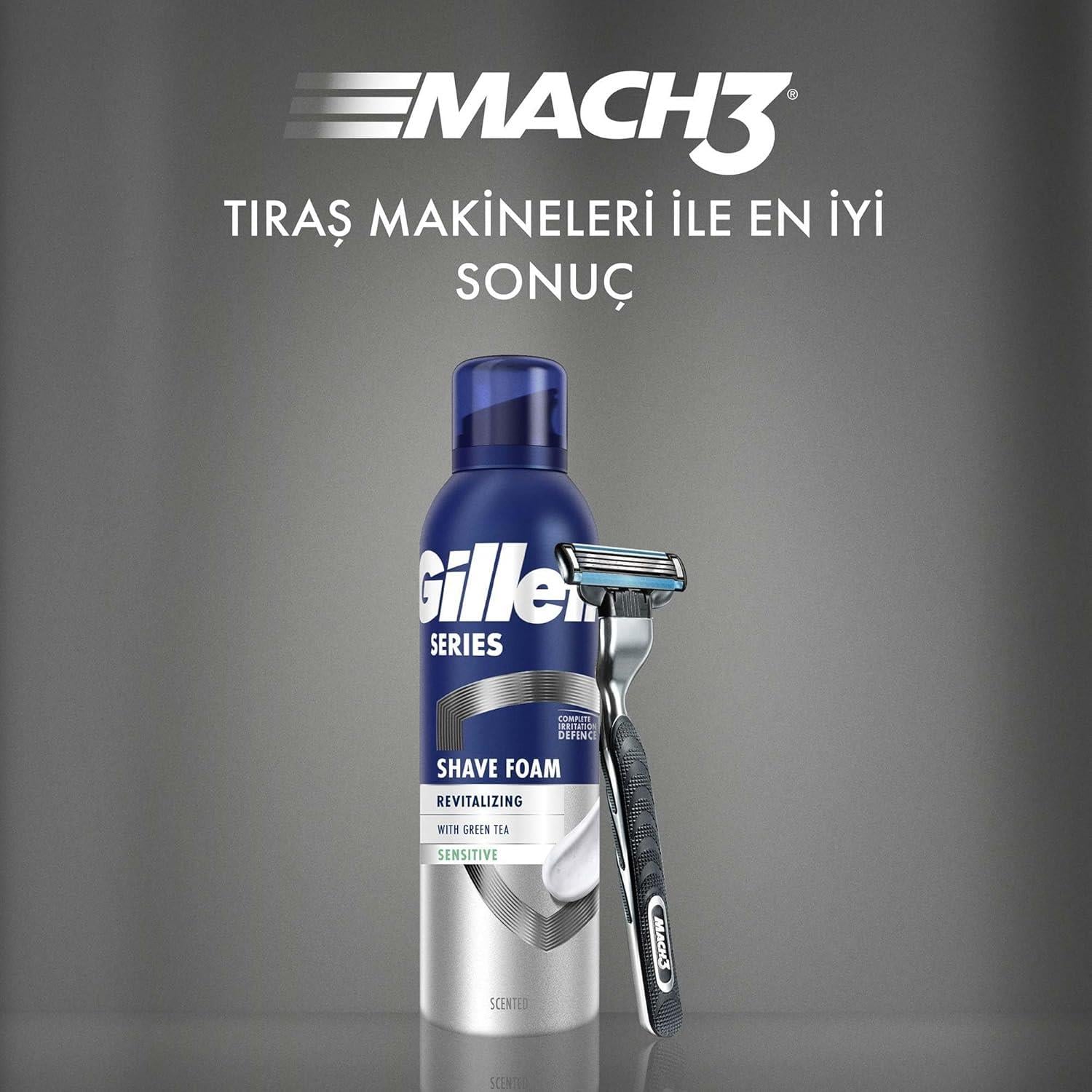 Gillette Tıraş Köpüğü 200ml. Original
