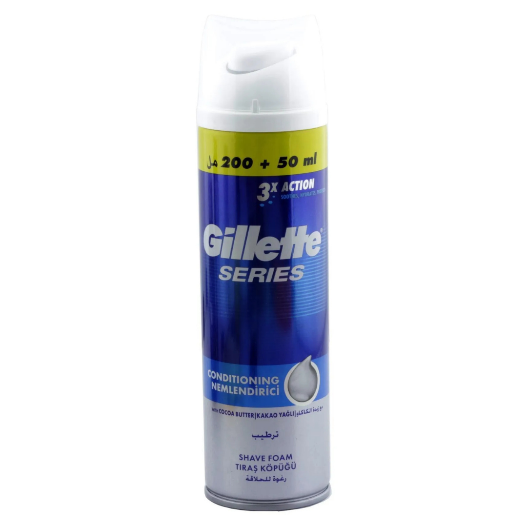 Gillette Tıraş Köpüğü 250Ml. Nemlendirici
