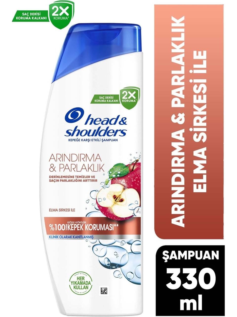 Head&Shoulders Şampuan 330ml. Arındırma&Parlaklık