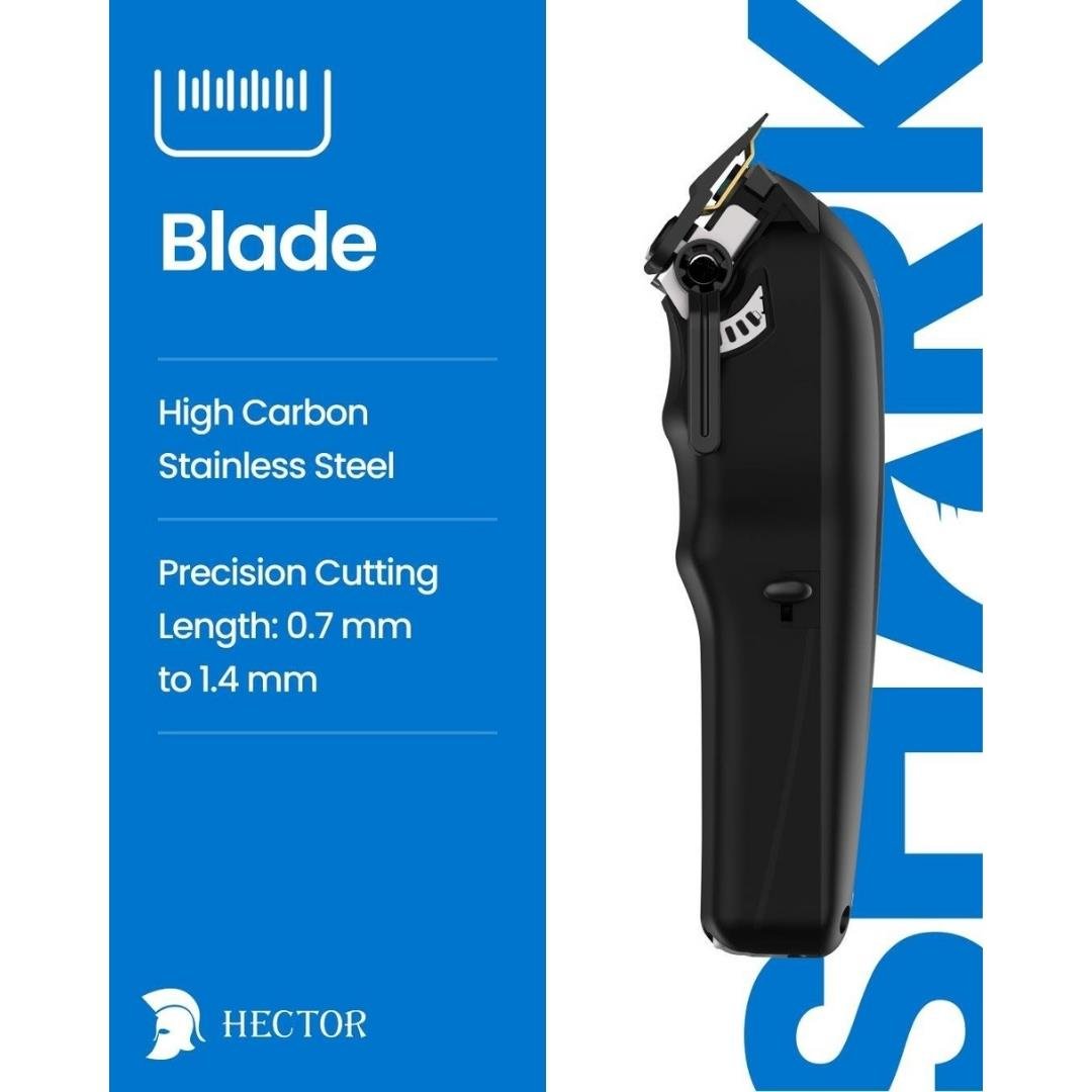 Hector Shark Tıraş Makinesi Siyah