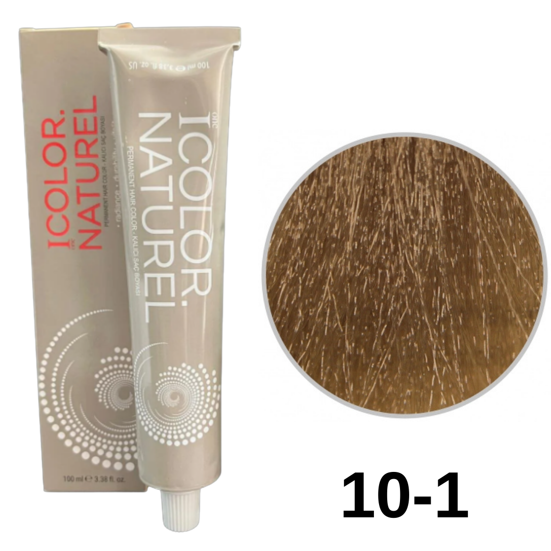 IColor Natural Tüp Boya 100ml. 10-1 A.Küllü Sarı