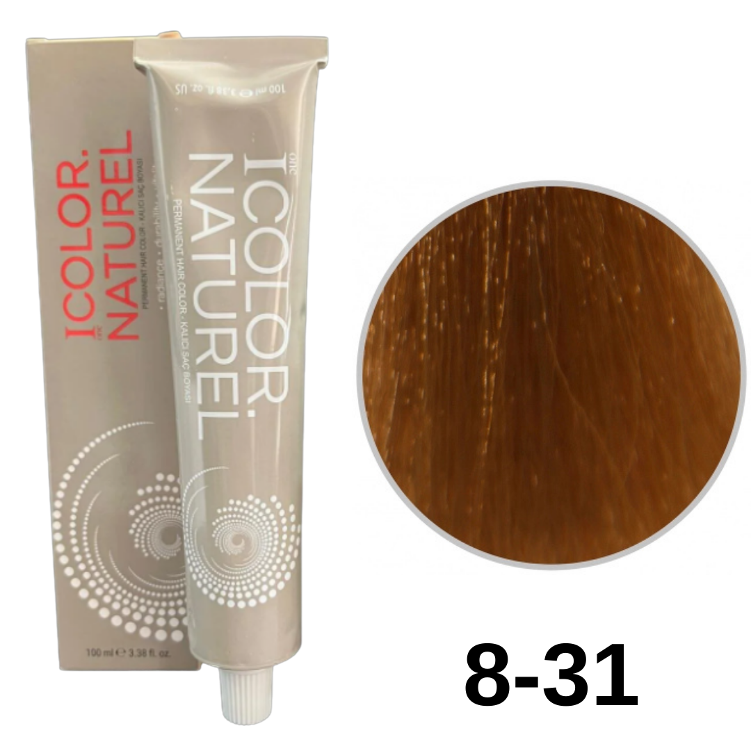IColor Natural Tüp Boya 100ml. 8-31 A.A.K. Kumral
