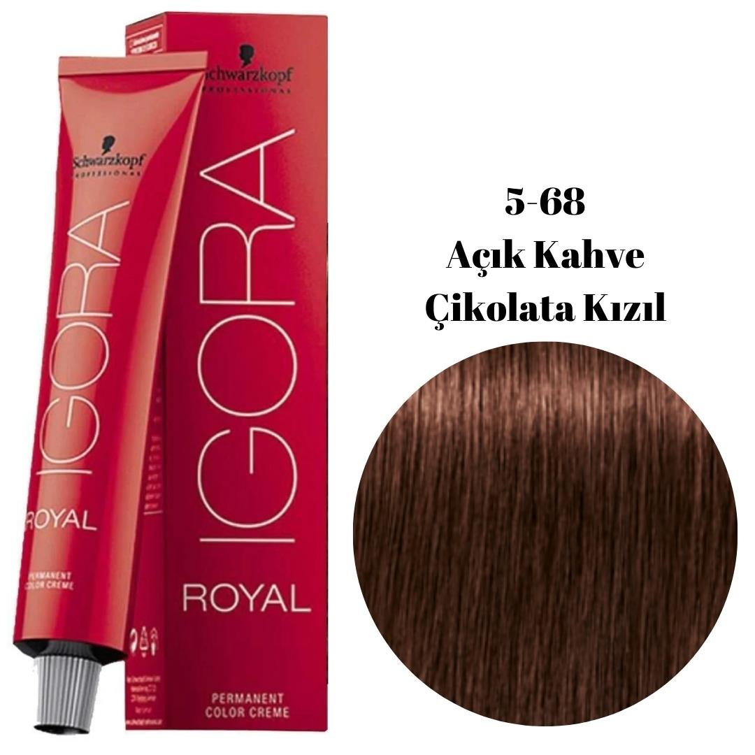 Igora Tüp Boya 60ml. 5-68 A.Kahve Çikolata Kızıl