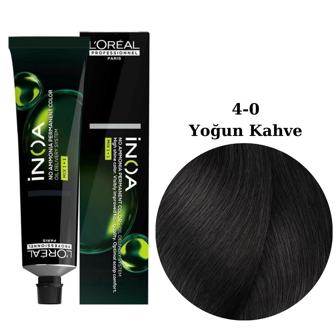 Inoa Saç Boyası 60Ml 4-0