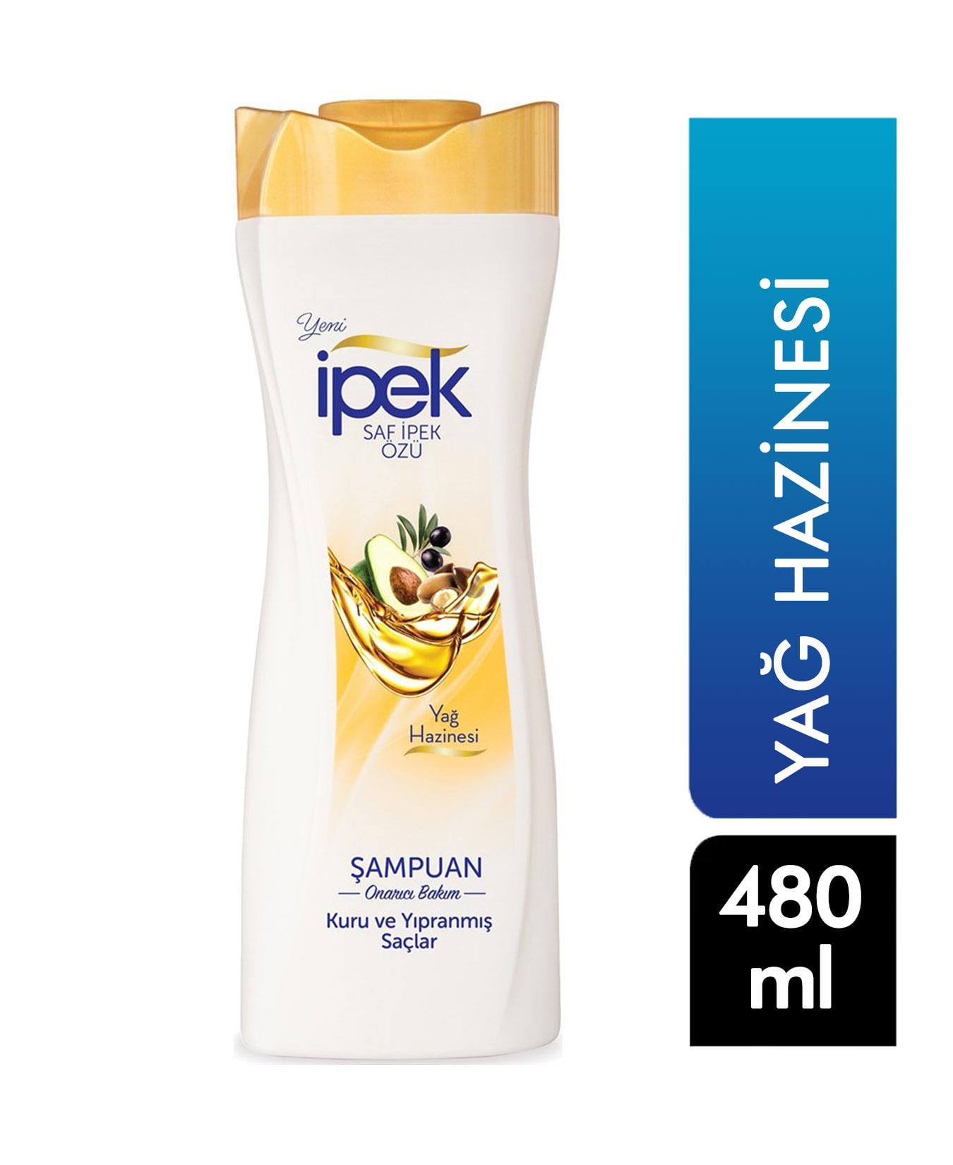 İPEK ŞAMPUAN 480ml. KURU VE YIPRANMIŞ SAÇLAR