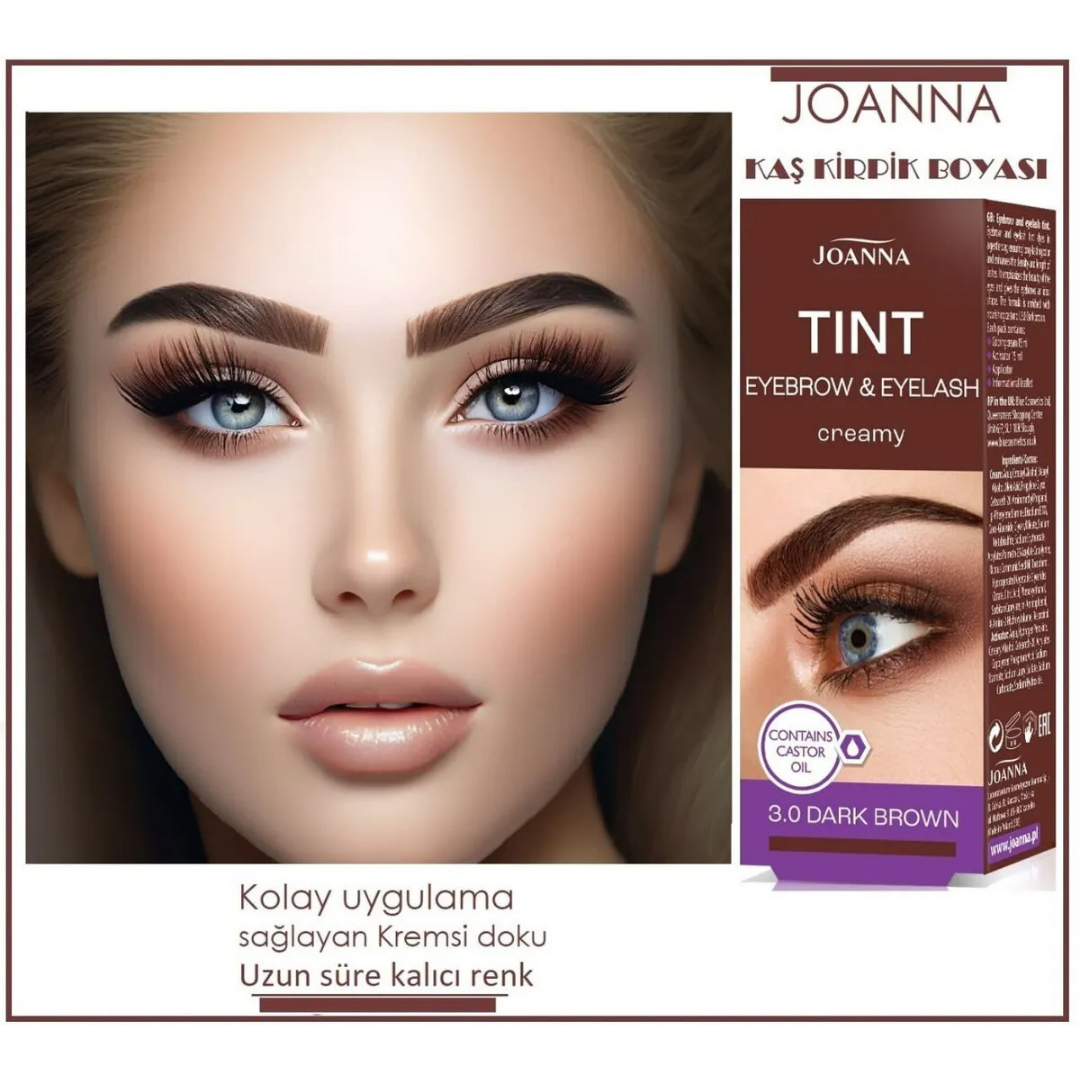 Joanna Kaş Ve Kirpik Boyası Koyu Kahve 3.0