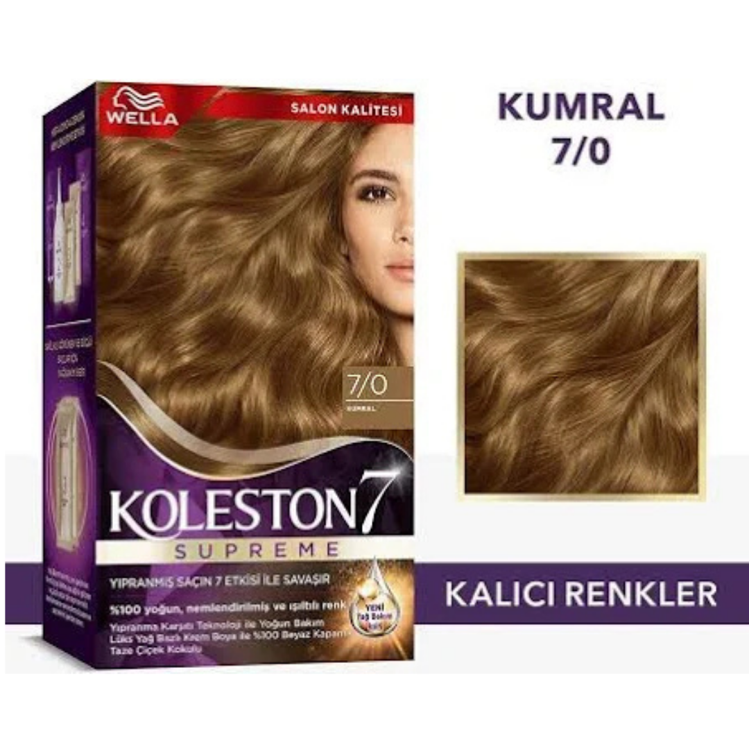 Koleston Supreme Saç Boyası 7-0 Kumral