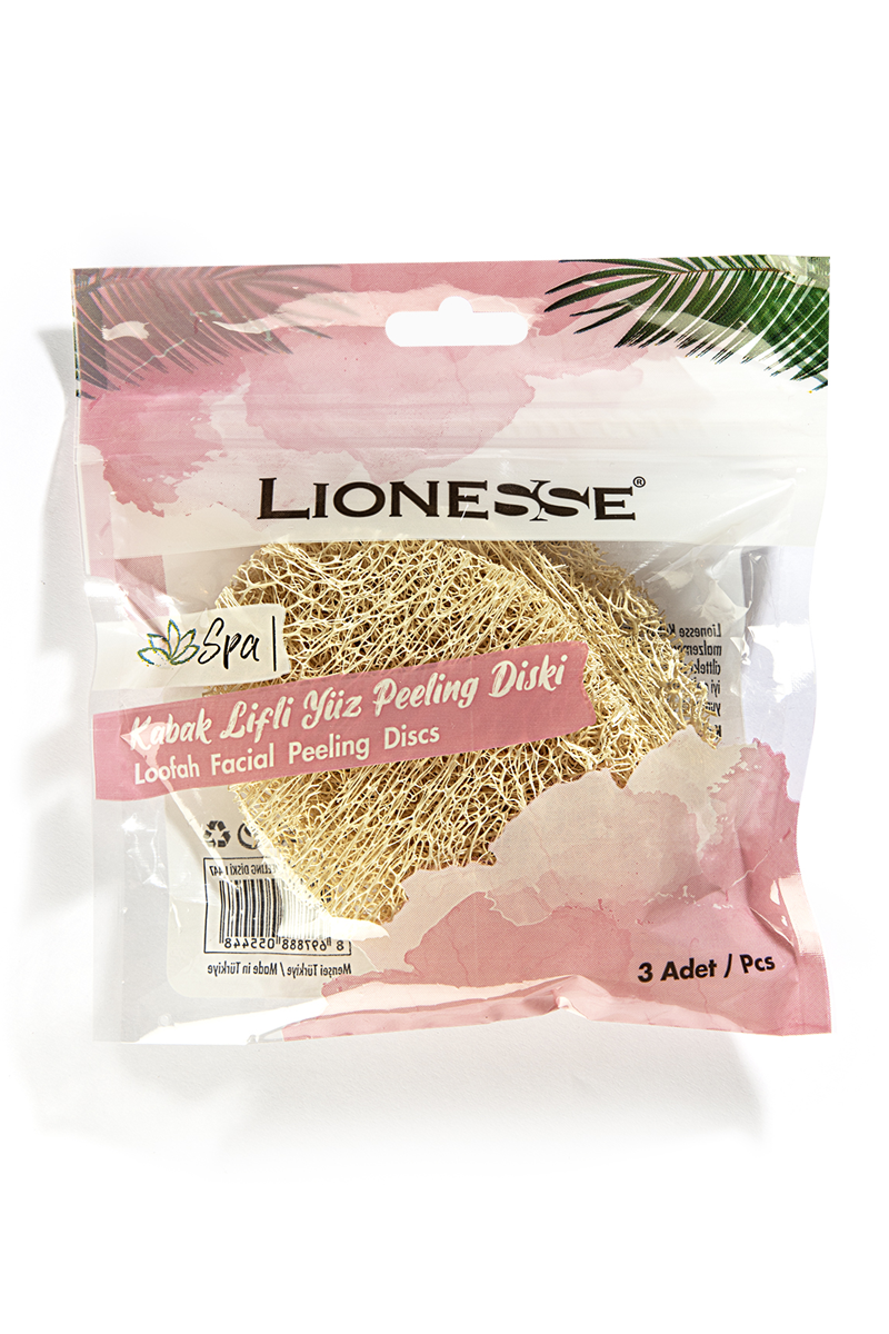 Lionesse Kabak 3'lü Yüz Peeling Diski L-447