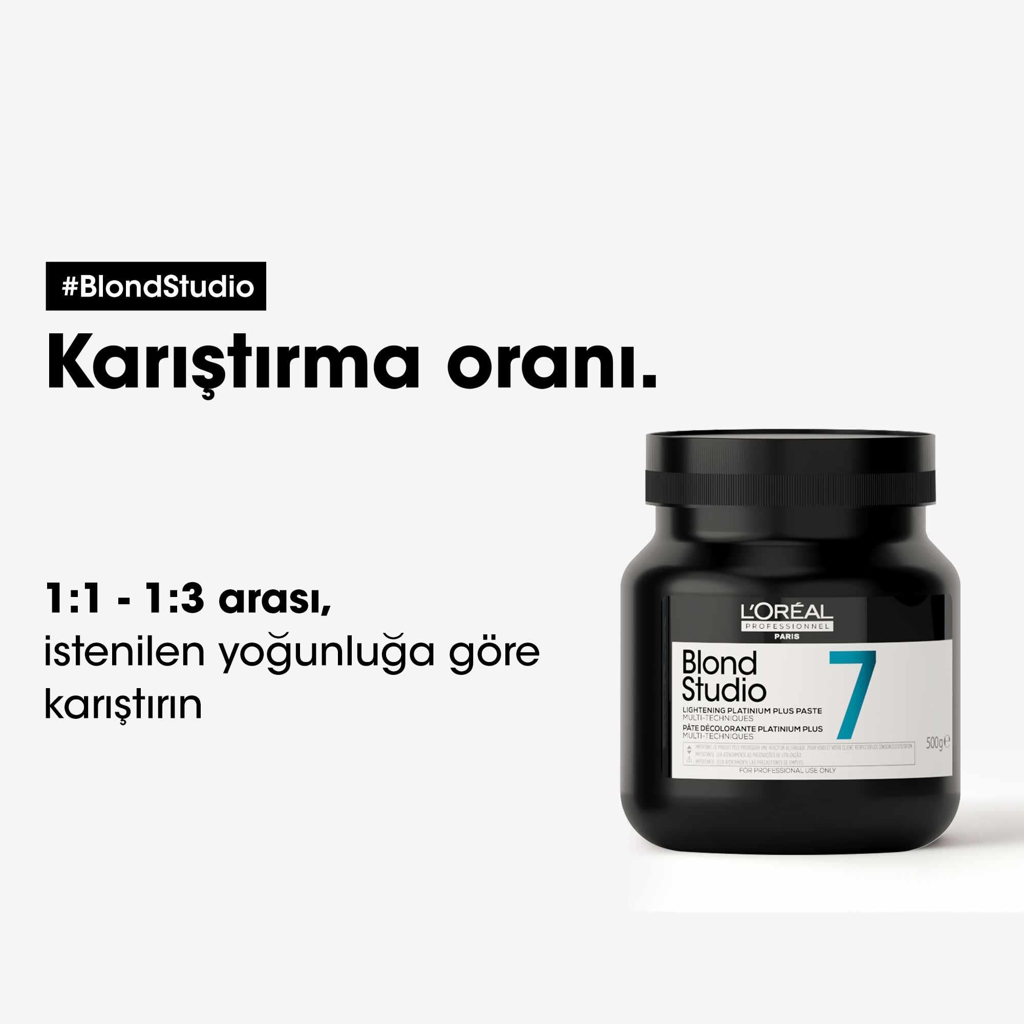 Loreal Blond Studıo Krem Açıcı 7 Tone 500Gr