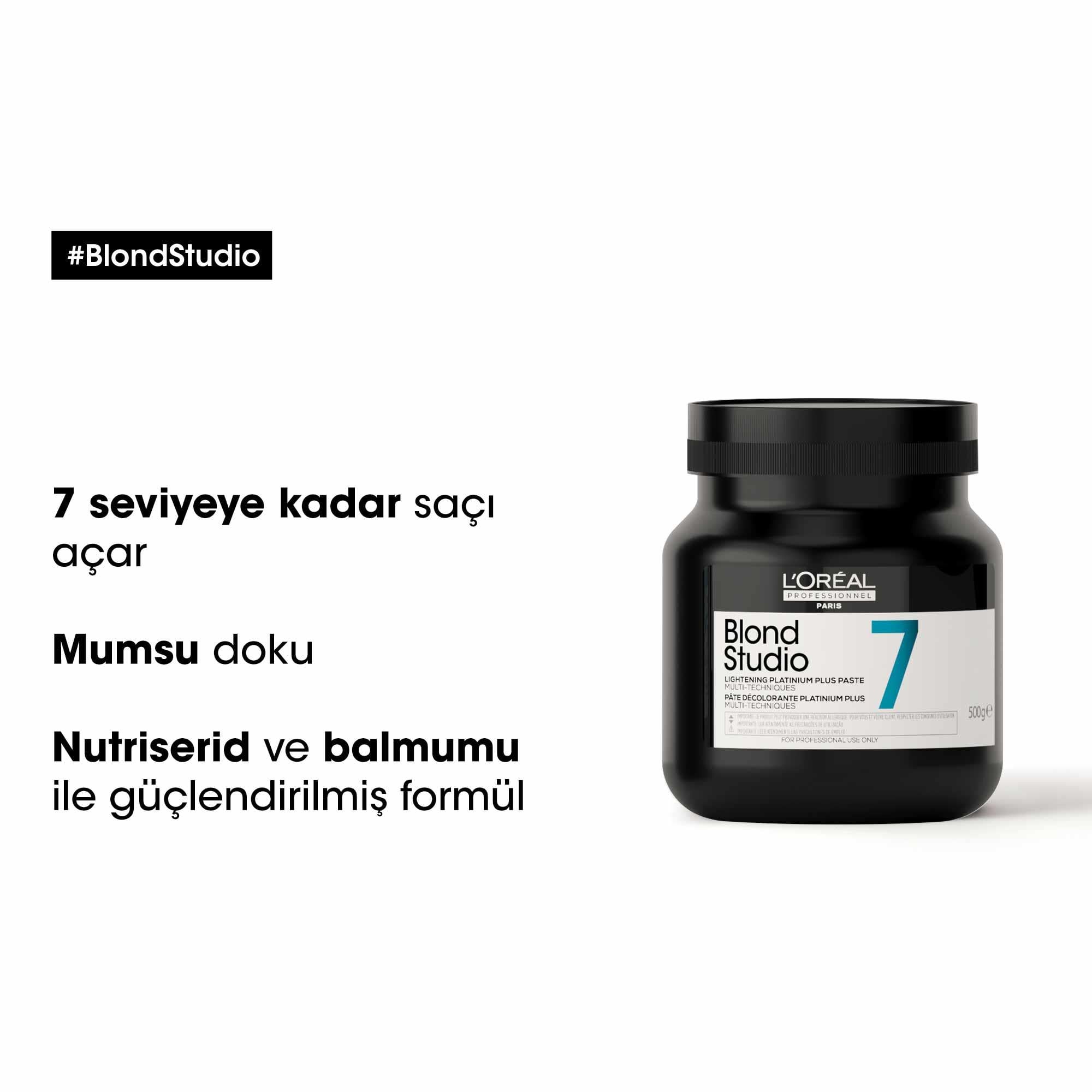 Loreal Blond Studıo Krem Açıcı 7 Tone 500Gr