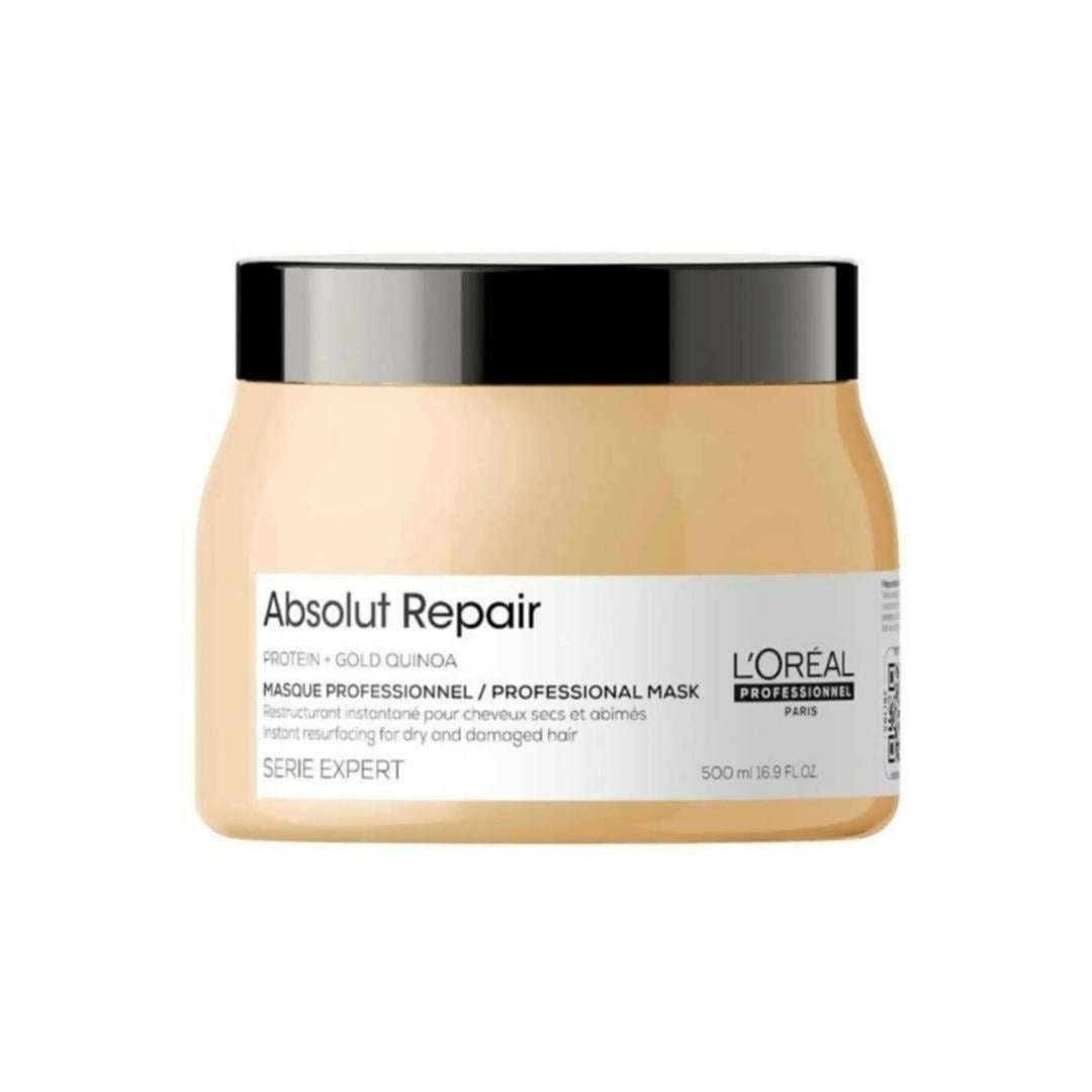LOREAL MASKE 500ml. SE ABSOLUT REPAIR PROTEIN+GOLD