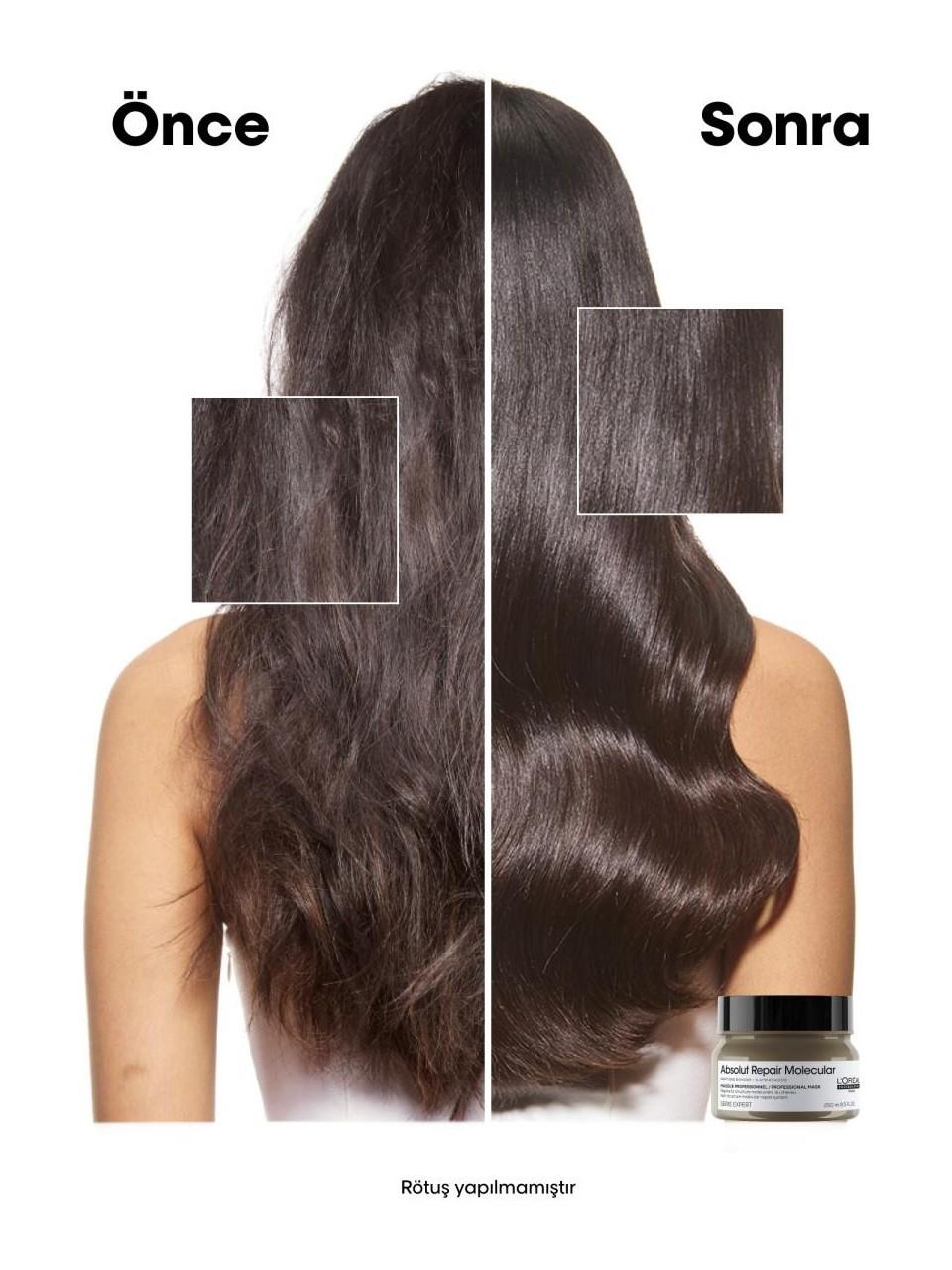 Loreal Saç Maskesi 250ml. SEII Absolut Repair Mol.