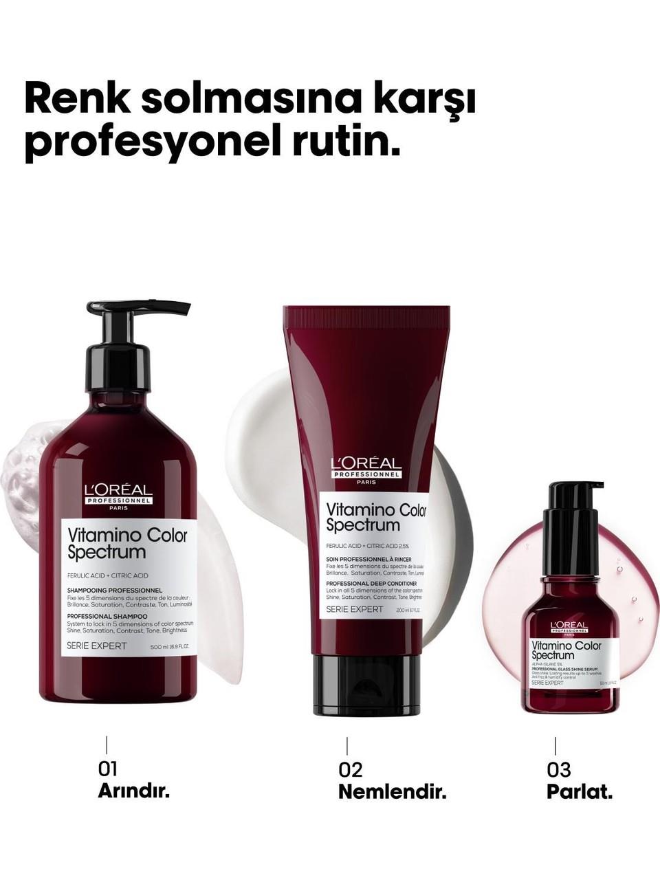 Loreal Şampuan 500ml. SEII Vitamino Color Spectrum