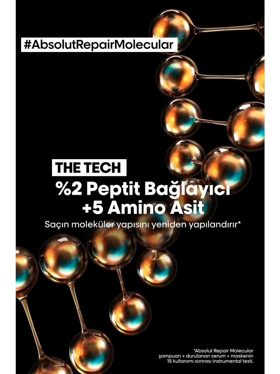 Loreal Şampuan 500ml. SEII Absolut Repair Mol.