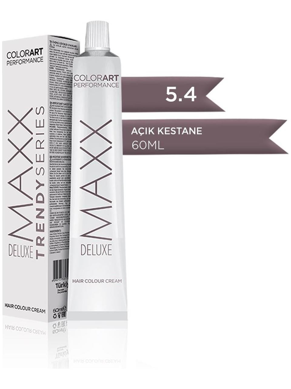 Maxx Deluxe Saç Boyası 100ml. 5-4