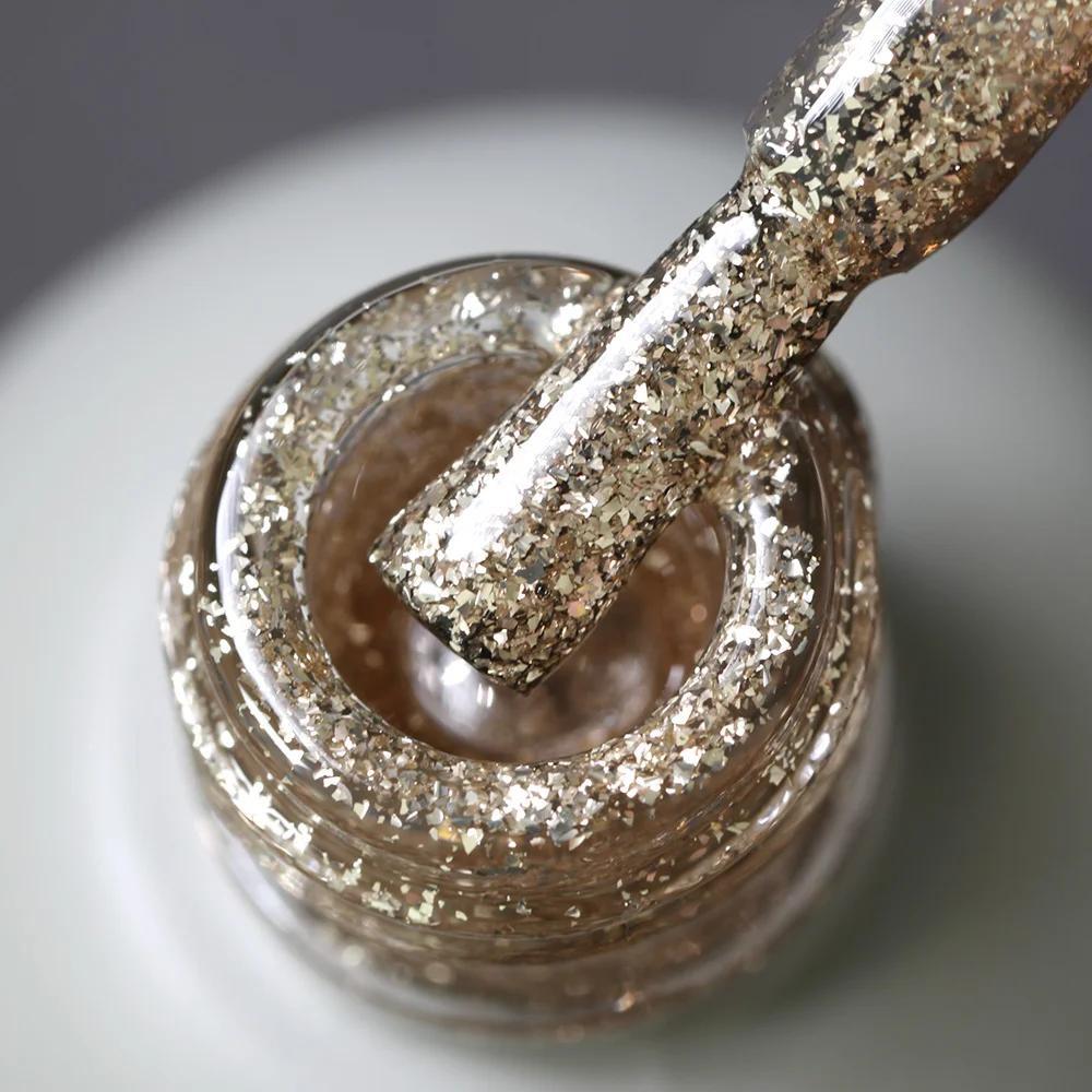 MOMO GLITTER SERİ G002 4ml. YOĞUN ALTIN PARILTILI