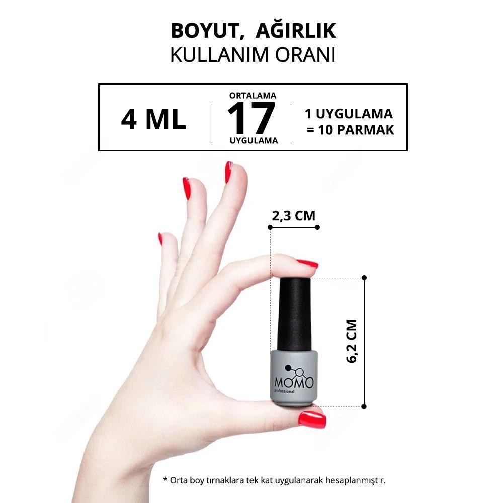 MOMO KLASİK SERİ K005 4ml. YAKUT BORDO