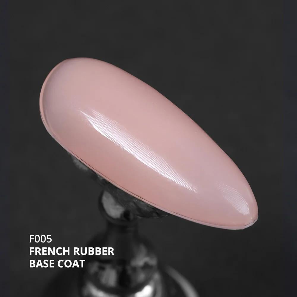 MOMO RUBBER FRENCH BASE COAT F005 4ml. PUDRA PEMBE