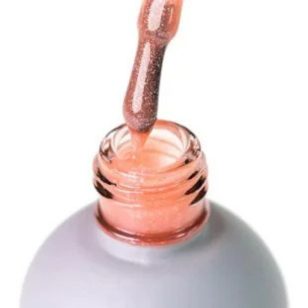 Momo Rubber French Base Coat F007 4ml. Gümüşlü