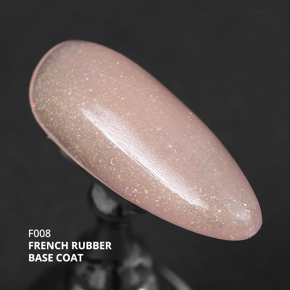 MOMO RUBBER FRENCH BASE COAT F008 4ml. ALTIN