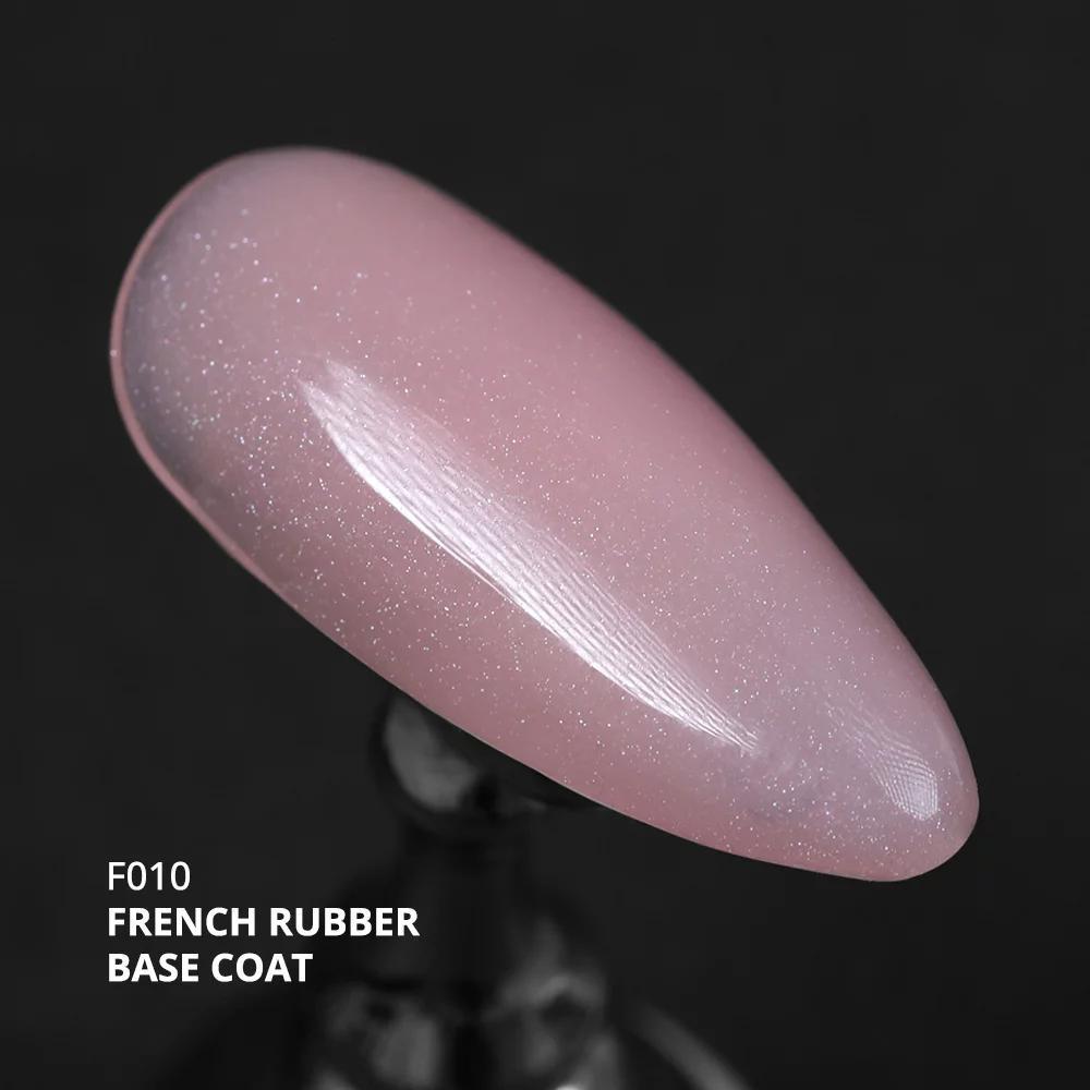 MOMO RUBBER FRENCH BASE COAT F010 4ml. BEBEK PEMBE