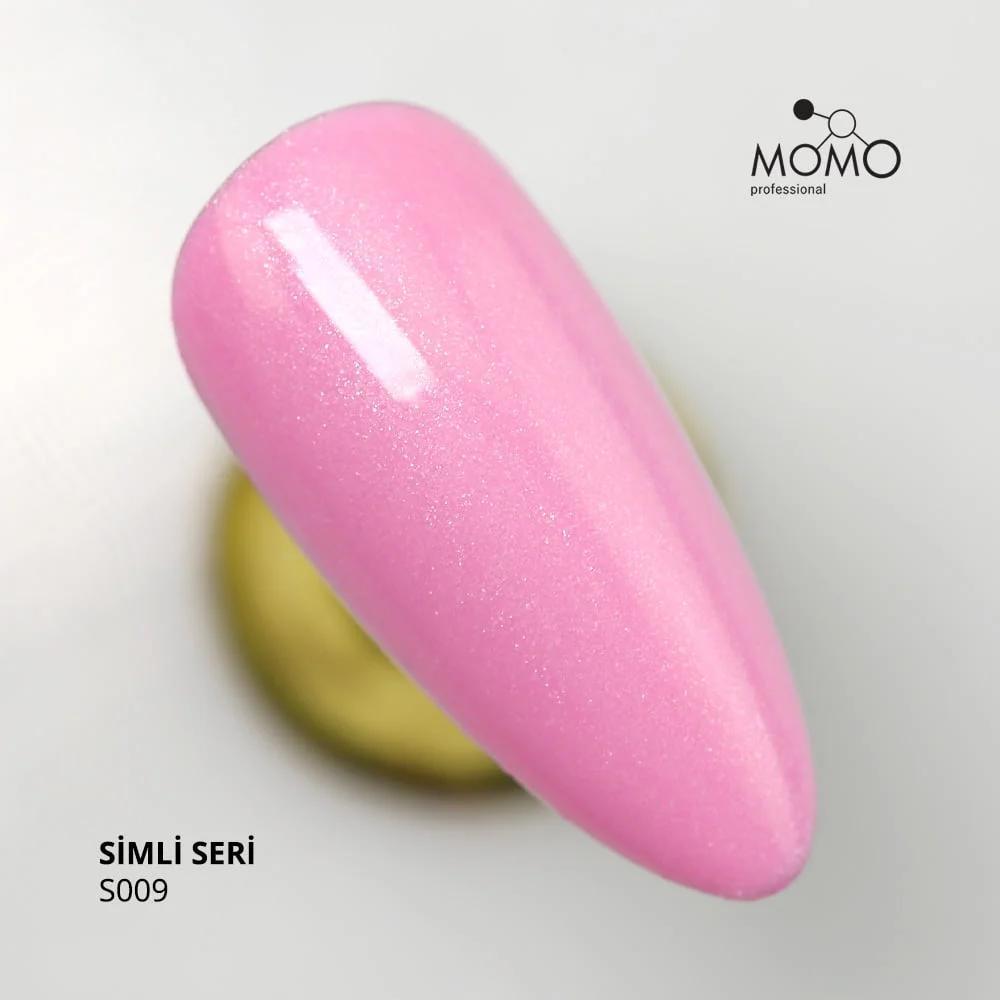 MOMO SİMLİ SERİ S009 14ml. LİLYUM PEMBE,GÜMÜŞ