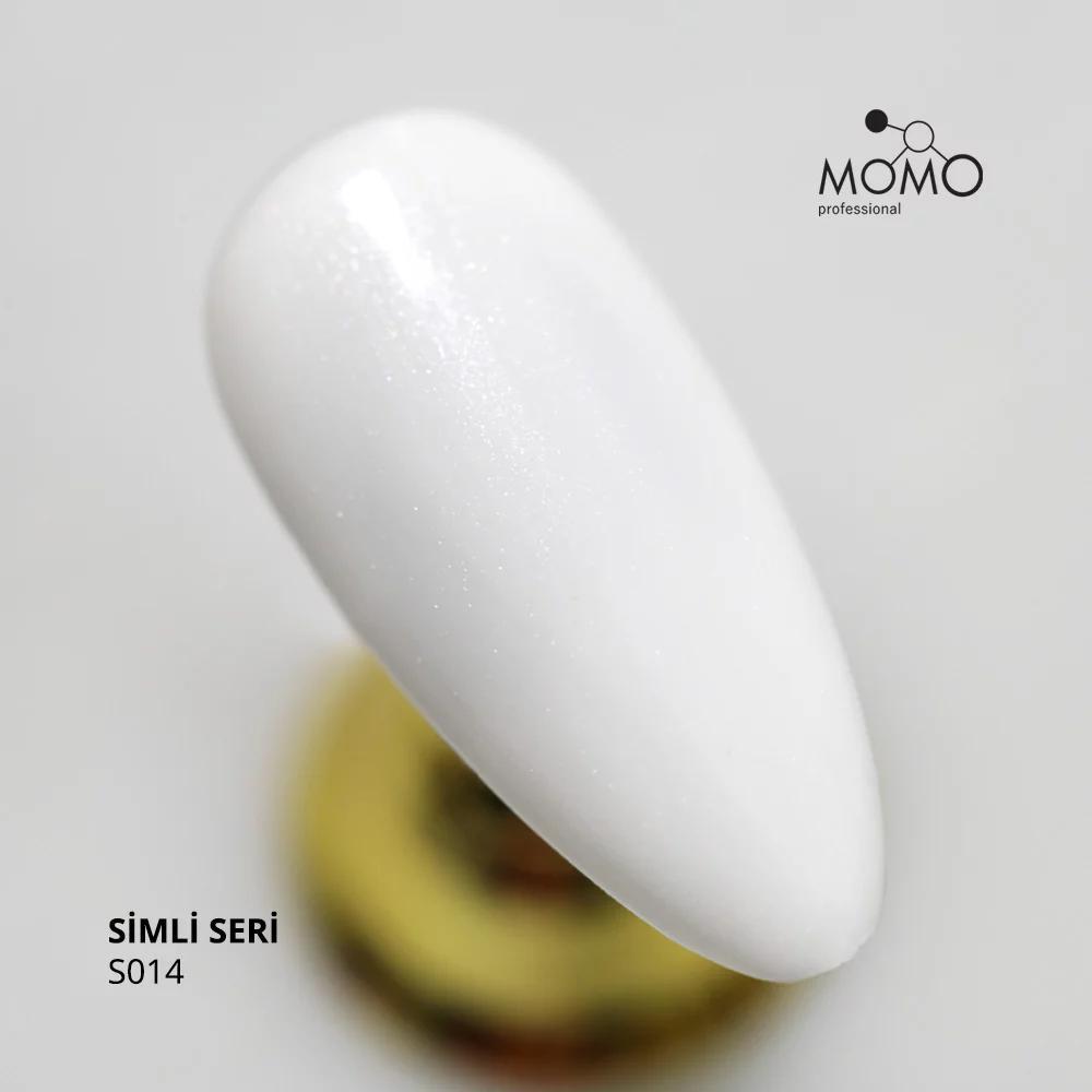 MOMO SİMLİ SERİ S014 4ml. SİMLİ SÜT BEYAZI