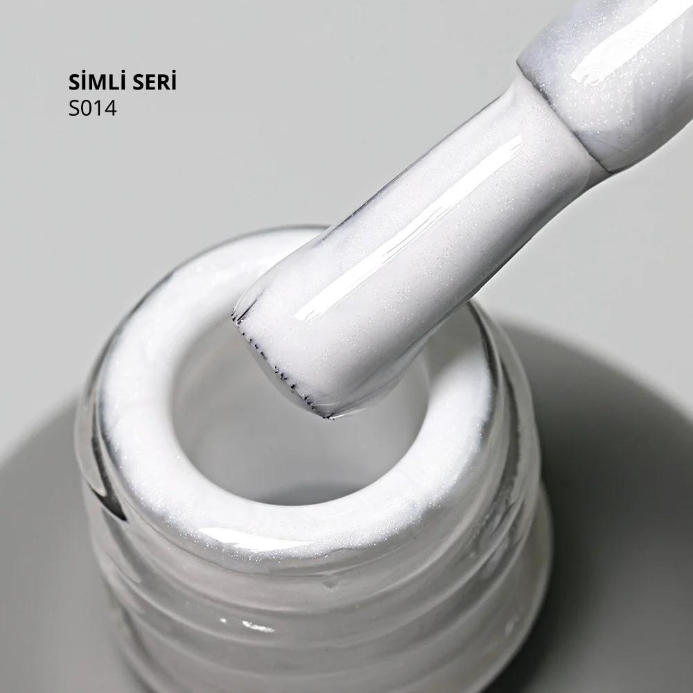 MOMO SİMLİ SERİ S014 4ml. SİMLİ SÜT BEYAZI