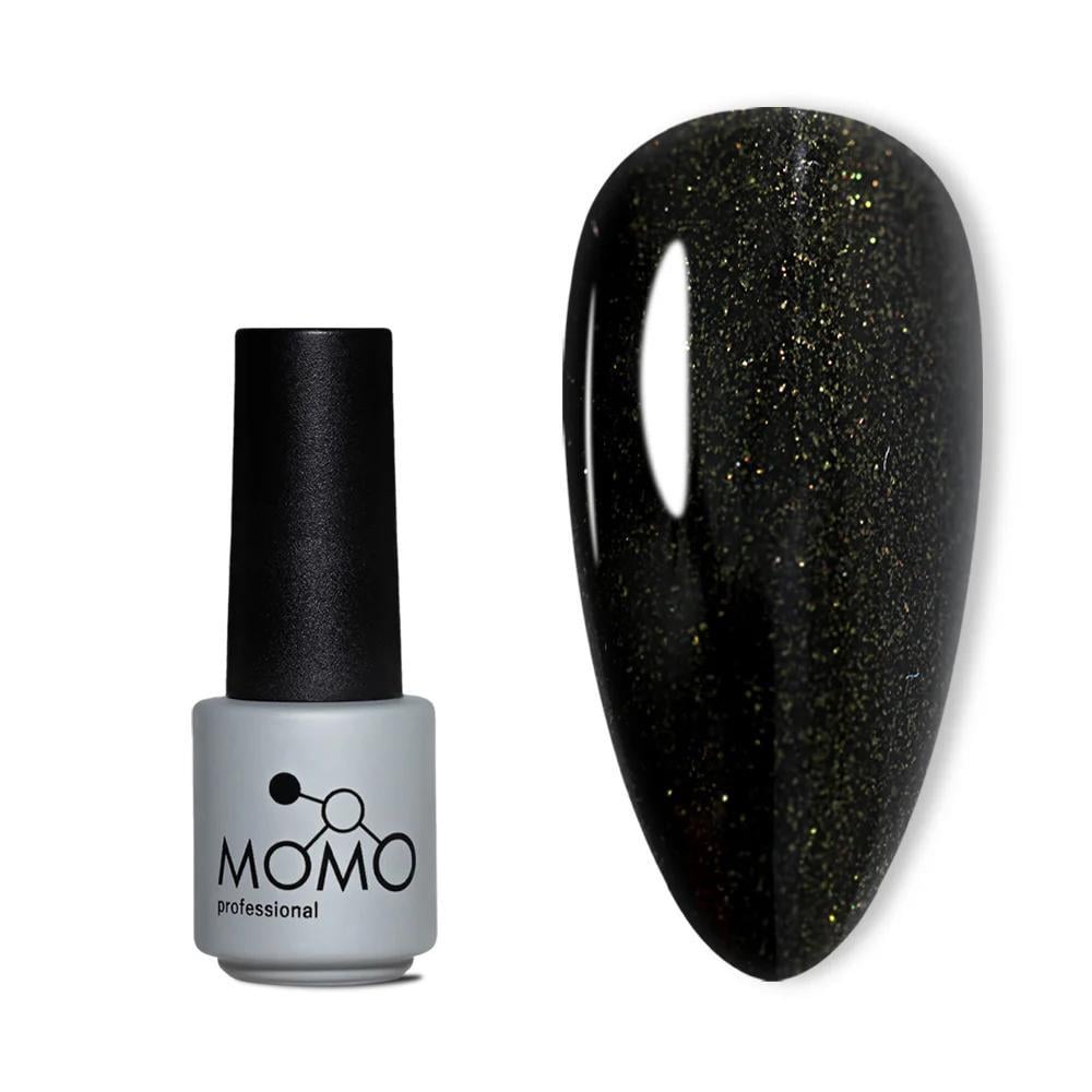 MOMO SİMLİ SERİ S019 4ml. ALTIN IŞILTILI SİYAH