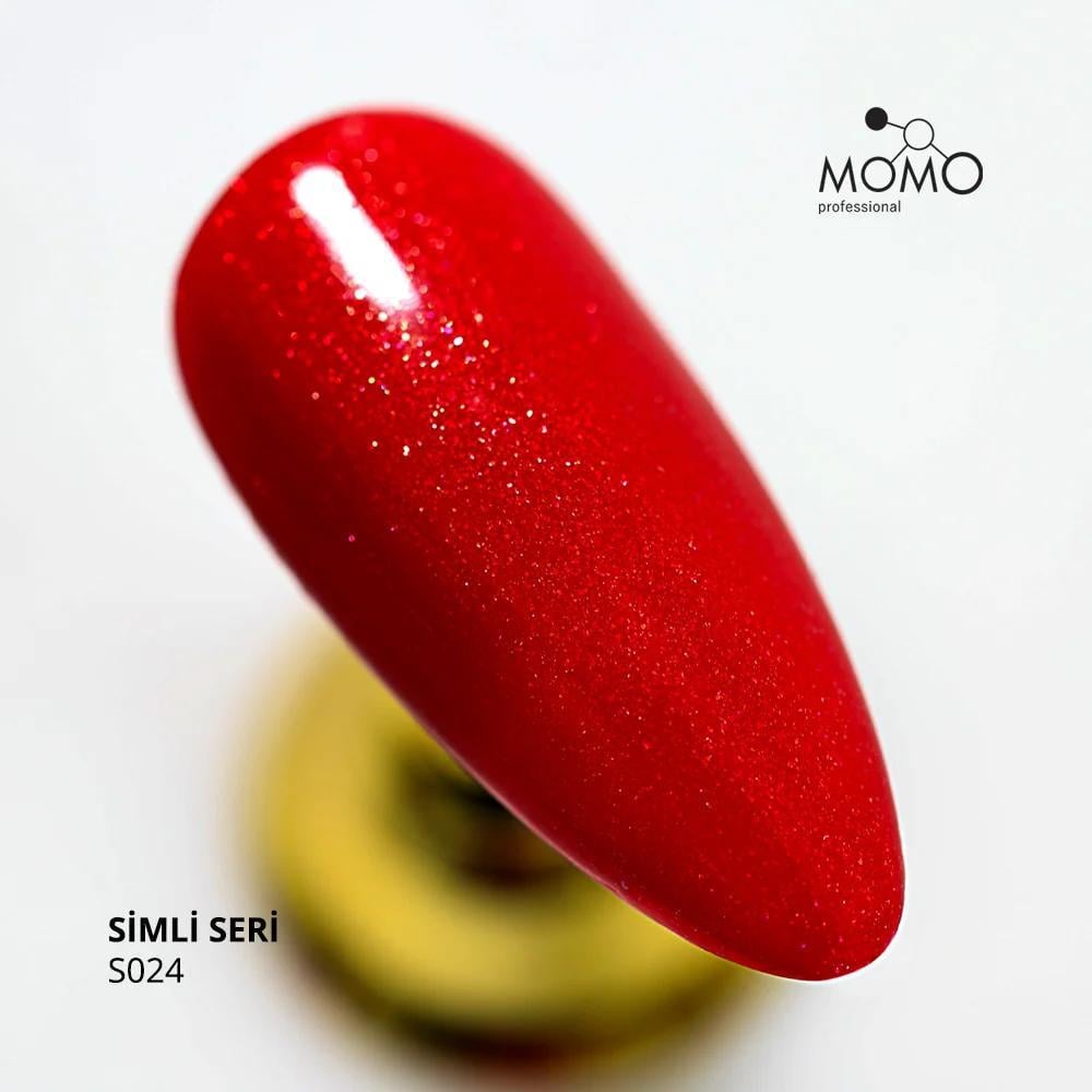 MOMO SİMLİ SERİ S024 4ml. SİMLİ BAYRAK KIRMIZISI