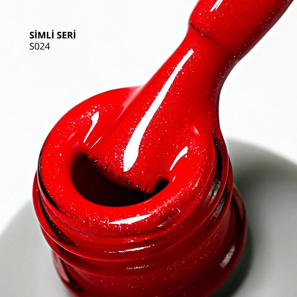 MOMO SİMLİ SERİ S024 4ml. SİMLİ BAYRAK KIRMIZISI