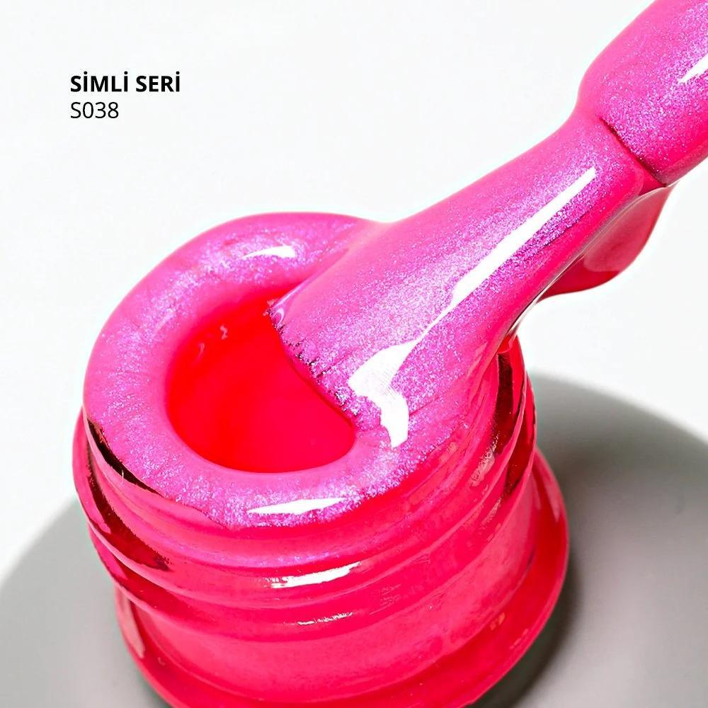 MOMO SİMLİ SERİ S038 14ml. MAVİ SEDEF.ŞEKER PEMPES