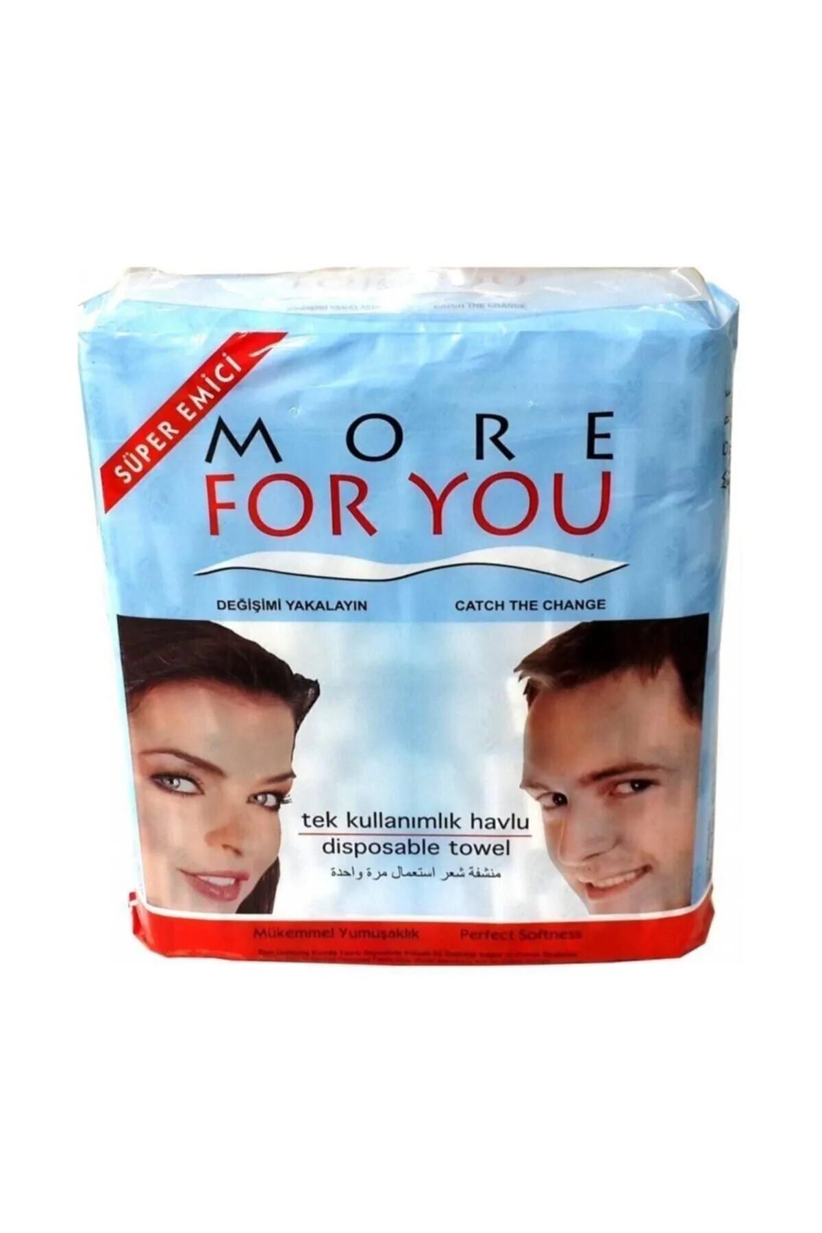 More For You Tek Tek Poşetli Havlu 100Lü