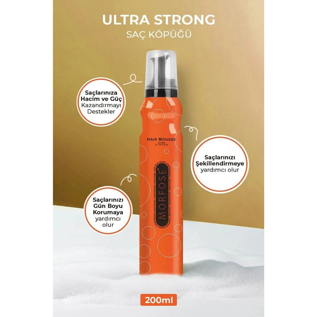 Morfose Köpük 200ml. Ultra Strong