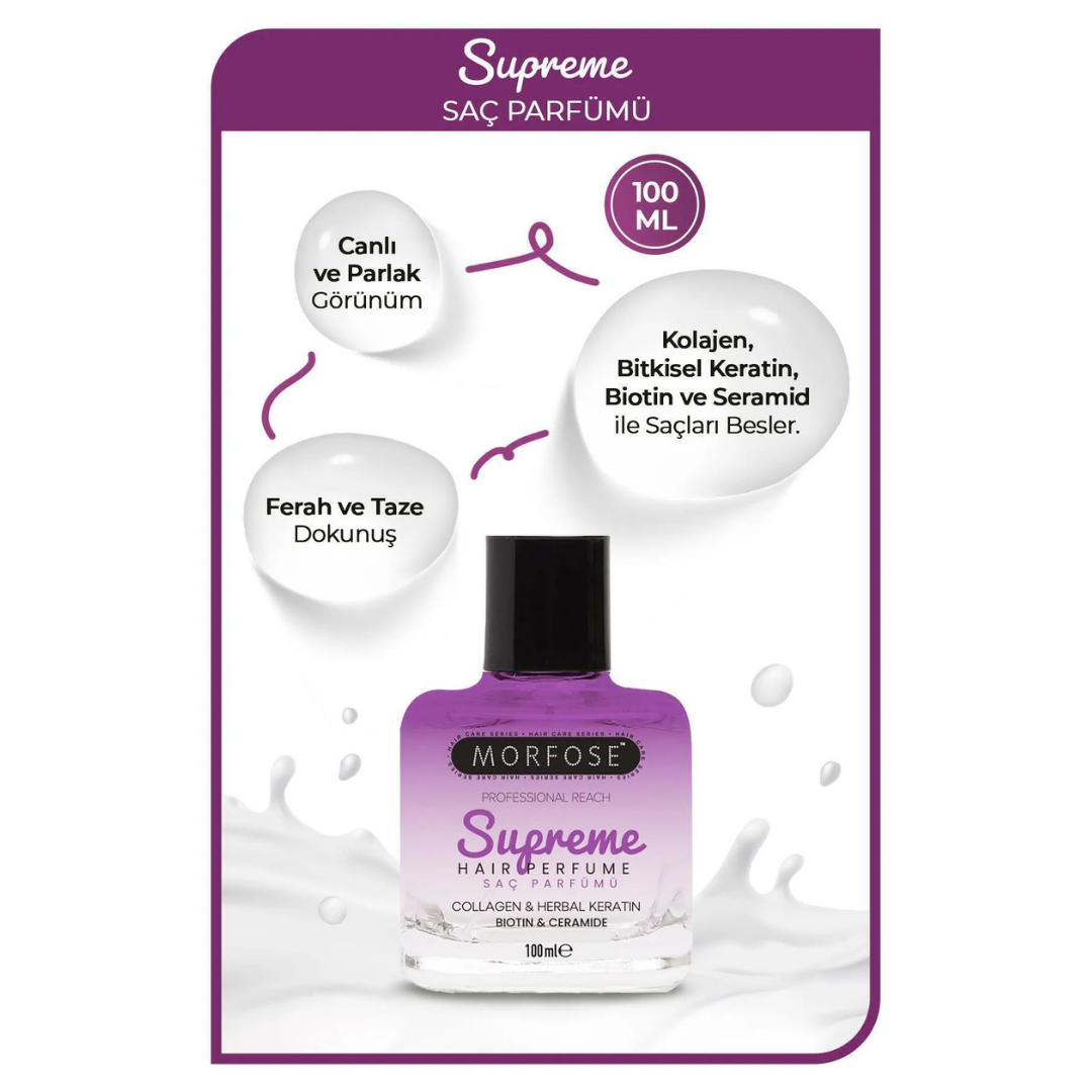 Morfose Saç Parfümü 100ml. Supreme