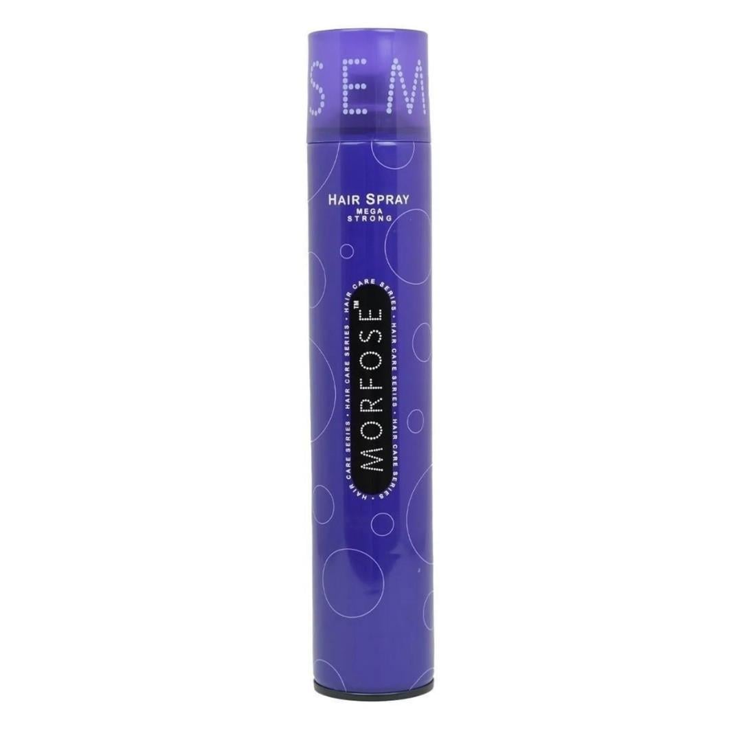 Morfose Saç Spreyi Mega Strong 400Ml. Mor