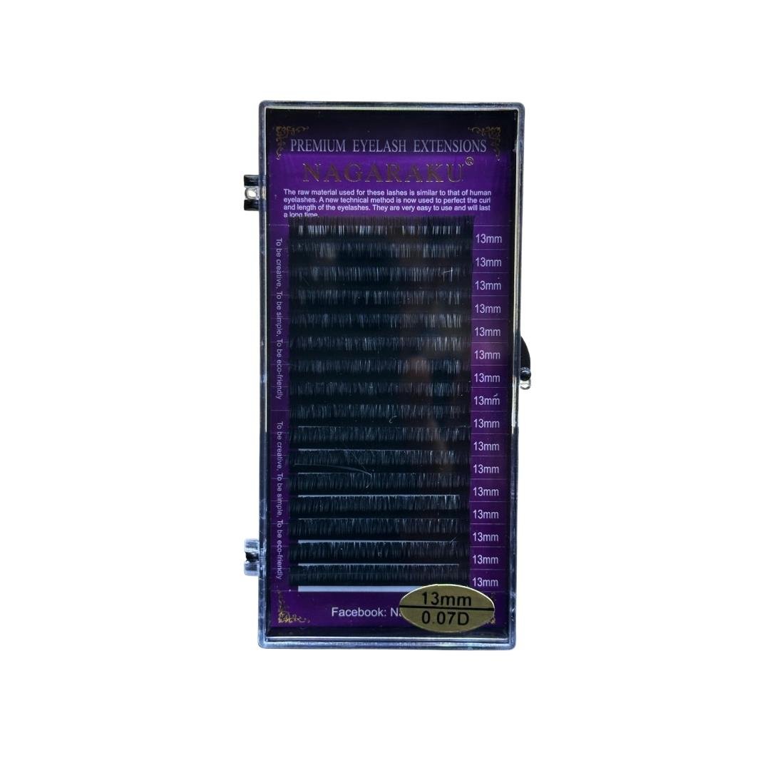 Nagaraku İpek Kirpik 13Mm 0.07D 7942