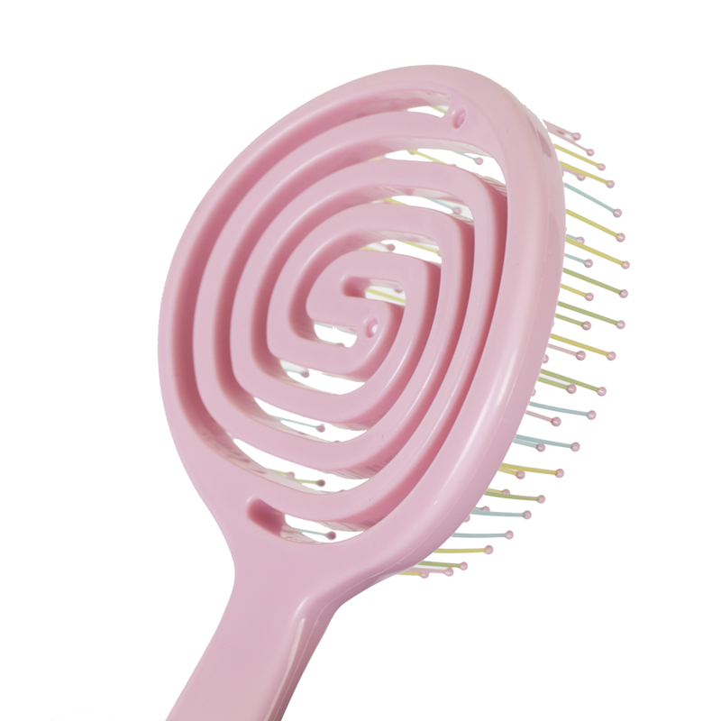 Nascita 3D Flexi Açma-Tarama Saç Fırçası-Pembe 40