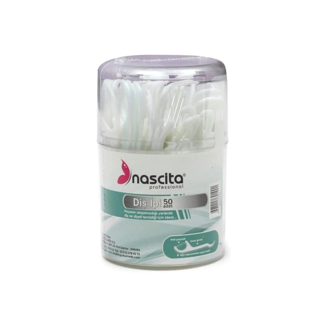 NASCITA 50'LİK BOX KÜRDANLI DİŞ İPİ KUTUSU