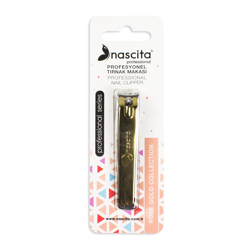 Nascıta Büyük Tırnak Makası (Kapağı Gold)