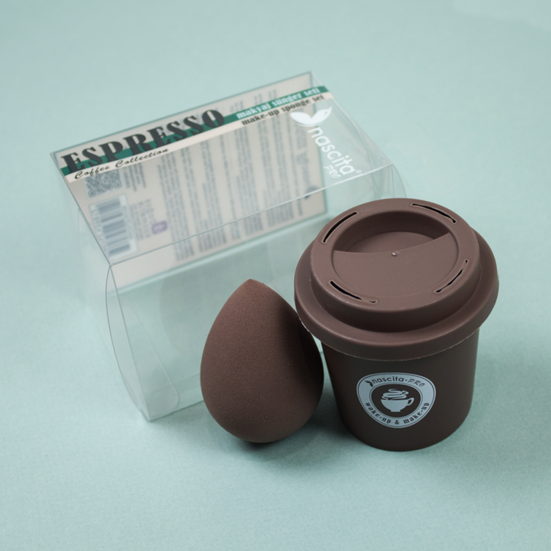 Nascıta Coffee Espresso Makyaj Süngeri 0108