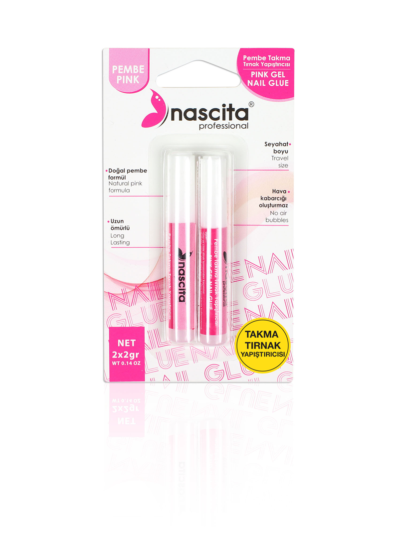 Nascita Pembe Takma Tırnak Yapıştırıcısı 4