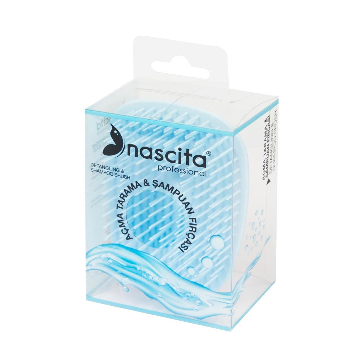 Nascıta Şampuan Fırçası Mavi 00034